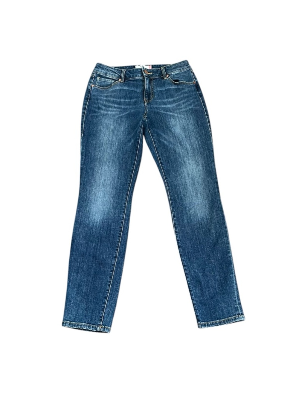 CAbi Medium Wash Skinny Jeans Size 8 Stretch Denim Classic Fit